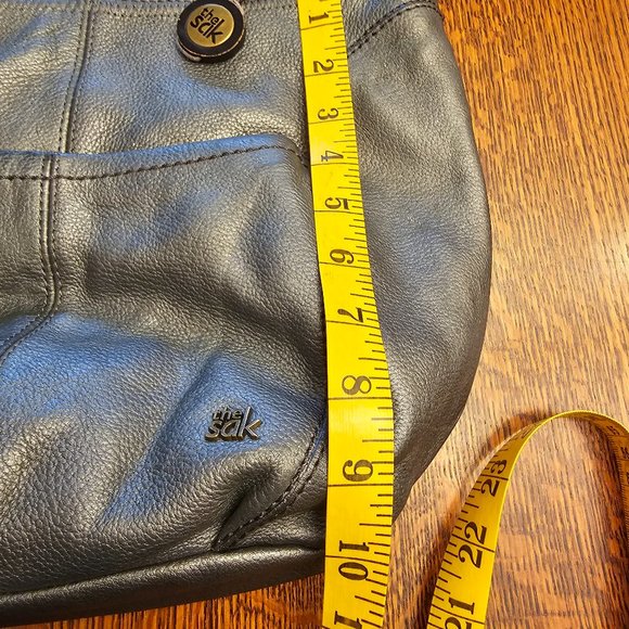 The Sak Metallic Gray Hobo Bag - Picture 15 of 16